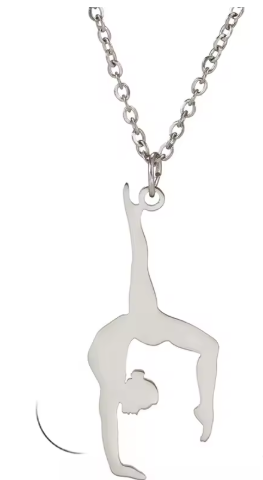 Artistic Gymnastics Necklace in Stainless Steel