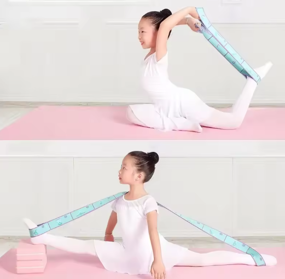 Elastic Resistance Band Stretching Belt for Ballet, Dance and Gymnastics