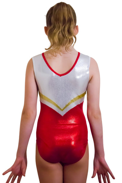 IMS Girl Gymnastics Sleeveless Leotard