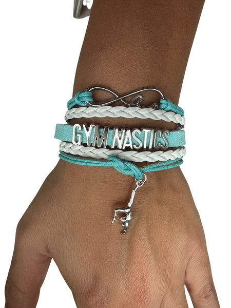 Gymnastics Charm Bracelets