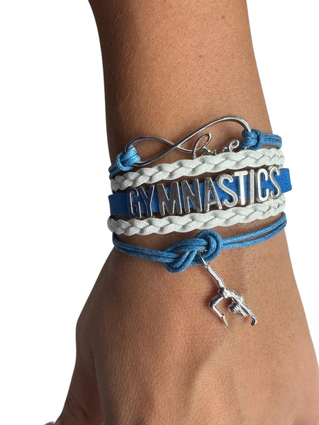 Gymnastics Charm Bracelets