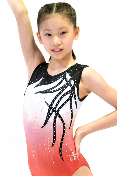 Cabaret Sleeveless Girl Gymnastics Leotard