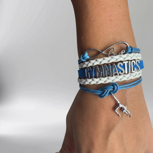 Gymnastics Charm Bracelets