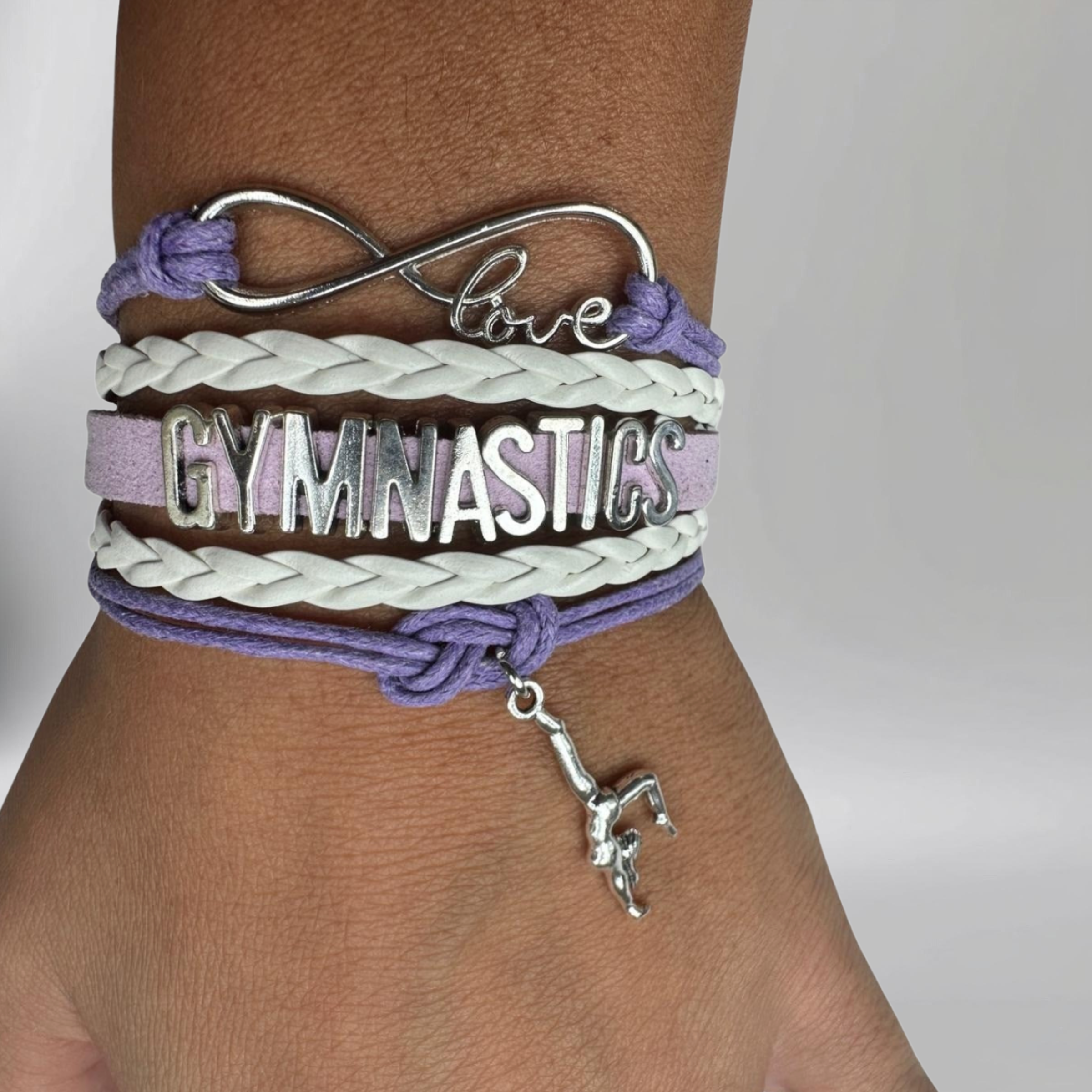 Gymnastics Charm Bracelets
