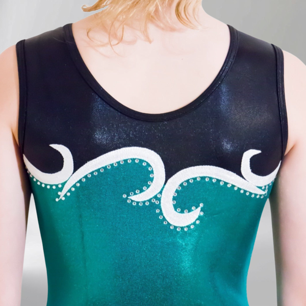 GSIS Girl Gymnastics Sleeveless Leotard