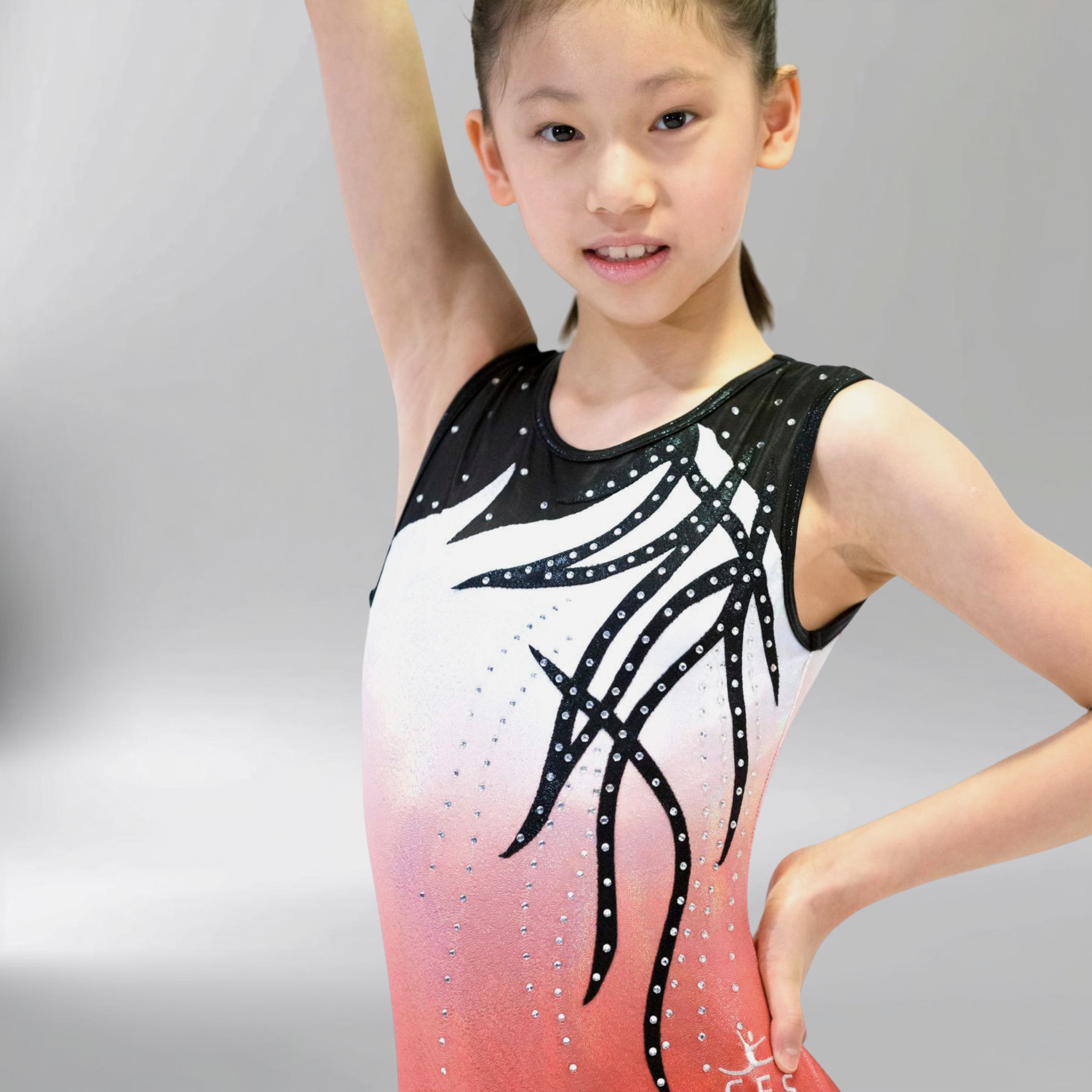 Cabaret Sleeveless Girl Gymnastics Leotard