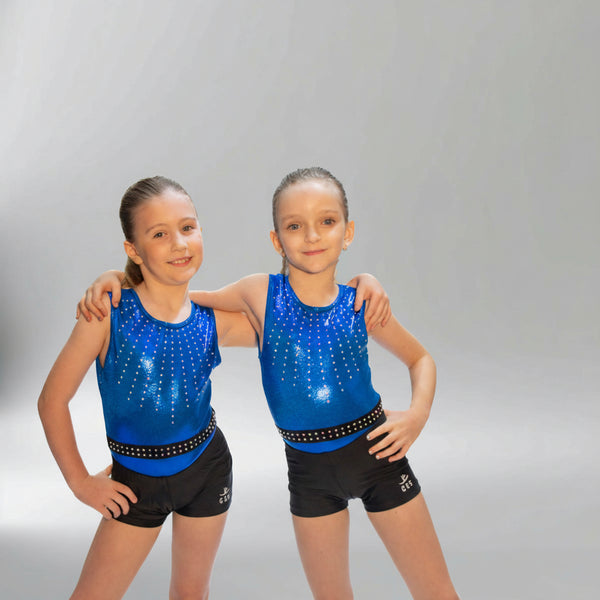 Aquarius Sleeveless Girl Gymnastics Leotard