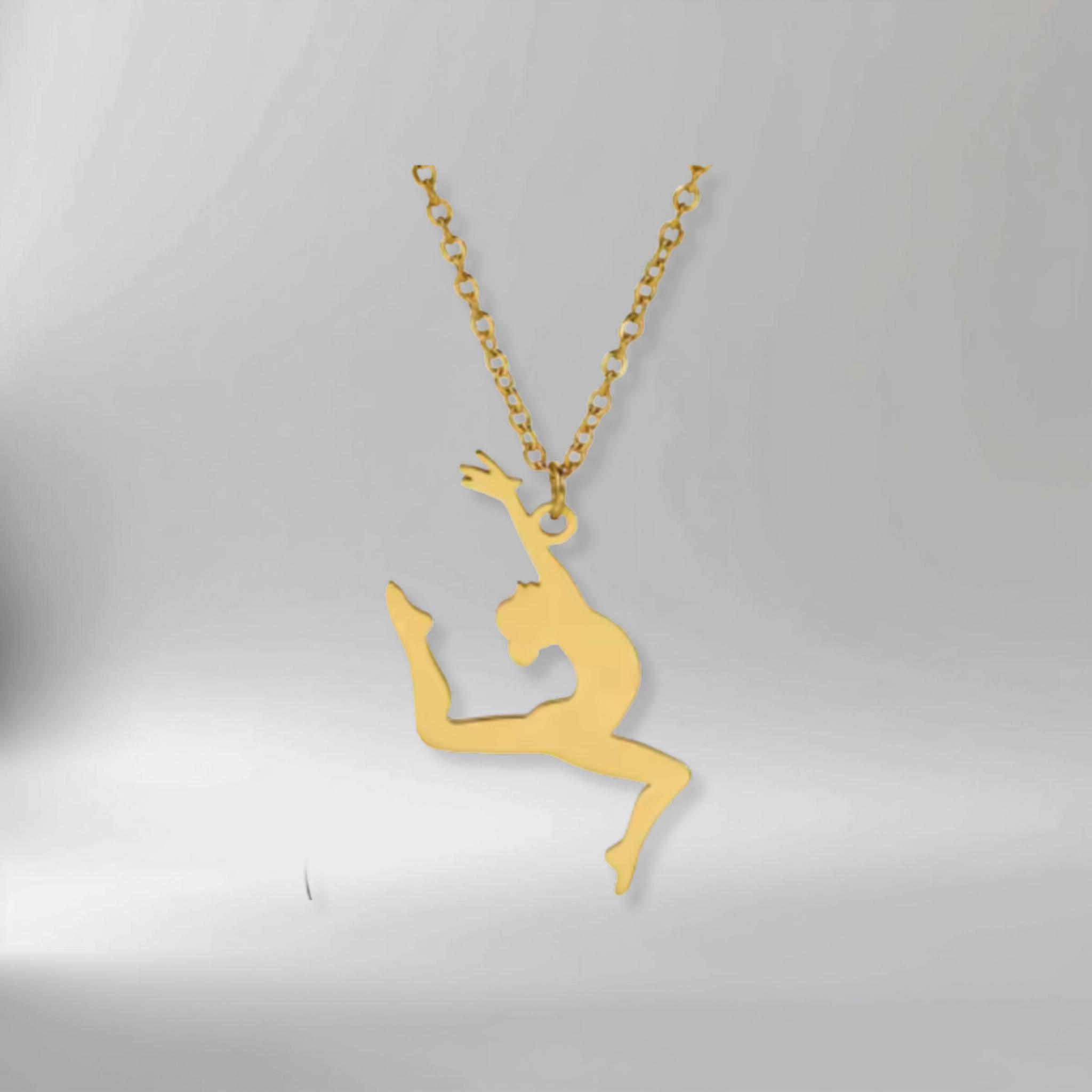 Artistic Gymnastics Necklace in Stainless Steel