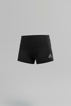 Black Girl Lycra Gymnastics Shorts