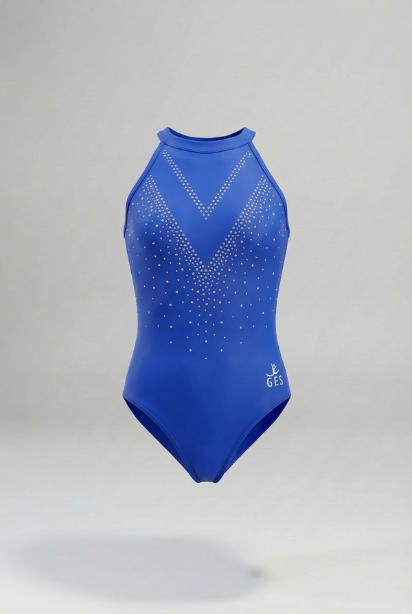 Bliss & Black Brilliance Sleeveless Girl Gymnastics Leotard