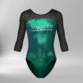 Malvern Girls 3/4 Sleeves Gymnastics Leotard