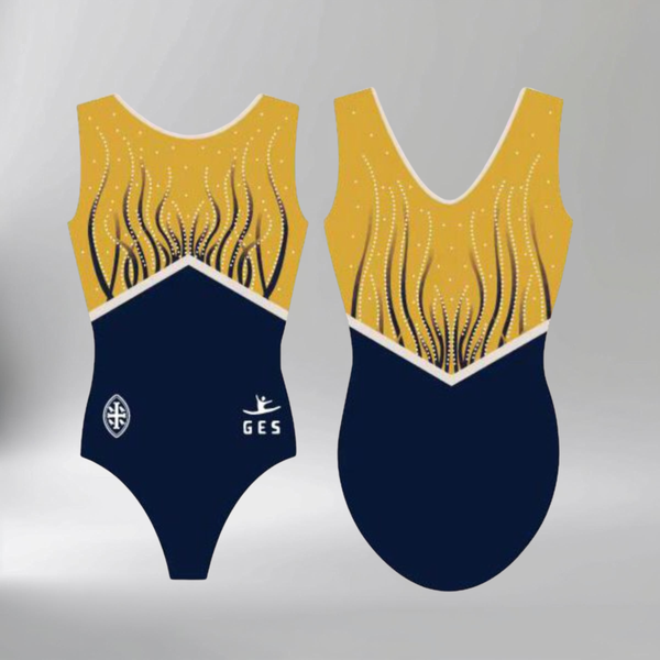 Wycombe Abbey Sleeveless Gymnastics Girl Leotard