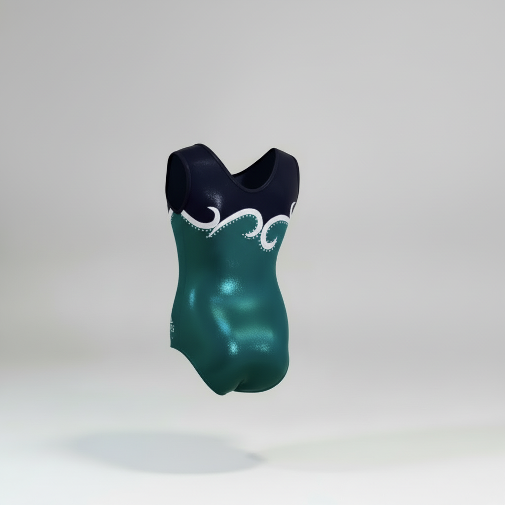 GSIS Girl Gymnastics Sleeveless Leotard