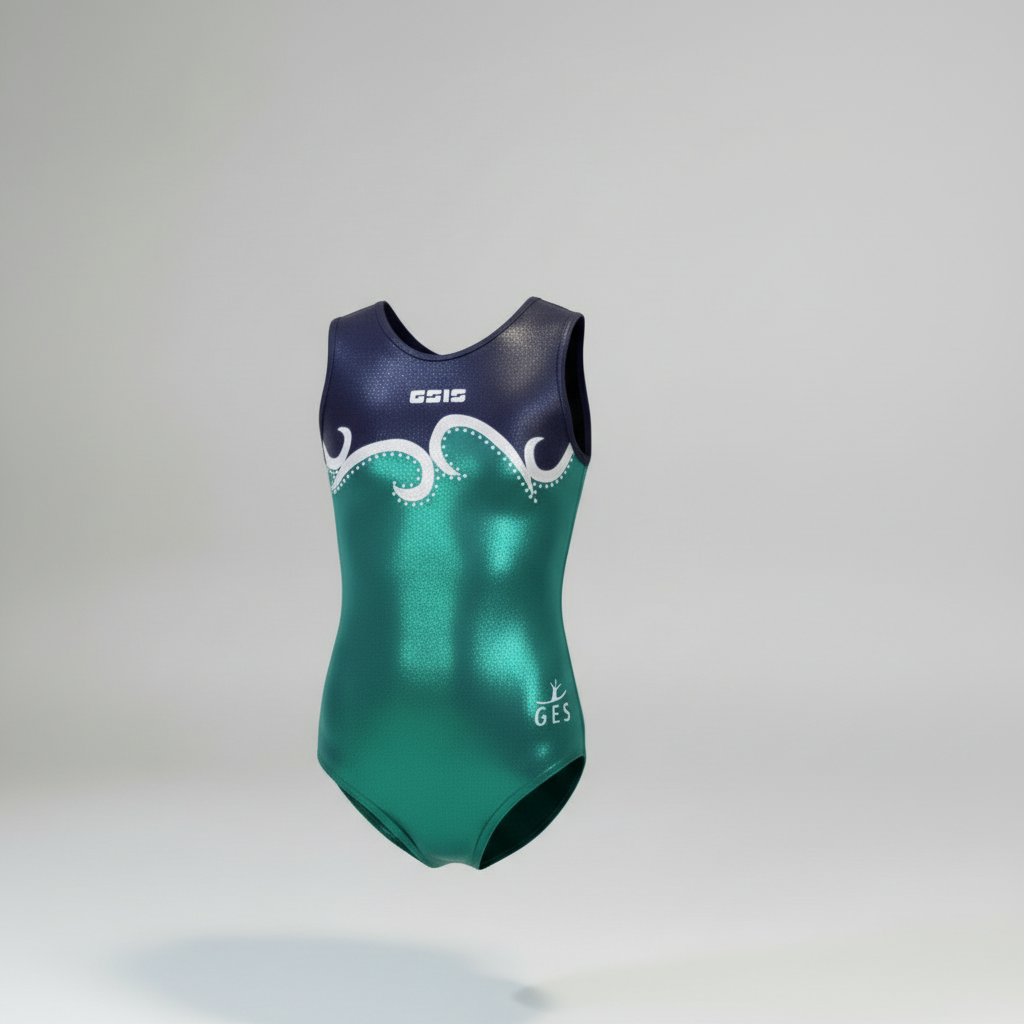 GSIS Girl Gymnastics Sleeveless Leotard