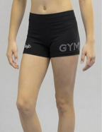 High‑Waist Performance Gymnastics Shorts