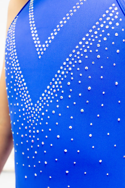 Bliss & Black Brilliance Sleeveless Girl Gymnastics Leotard