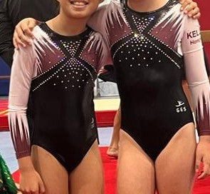Kellett Competitive Long Sleeves Girl Leotard
