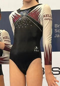 Kellett Competitive Long Sleeves Girl Leotard