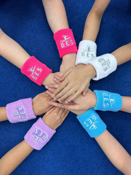 Kids Wrist Sweat bands for Gymnastics Grips + Bars Handguards