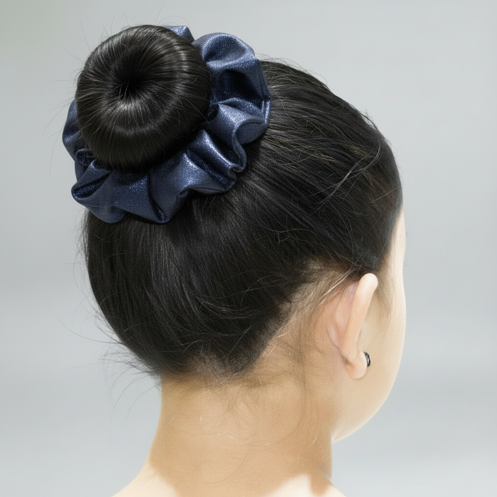 Navy Blue Scrunchie 