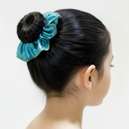 Turquoise Scrunchie gymnastic