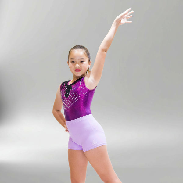 Amethyst Sleeveless Girl Gymnastics Leotard
