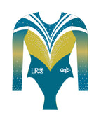 LRC 3/4 Long Sleeves Gymnastics Girls Leotard