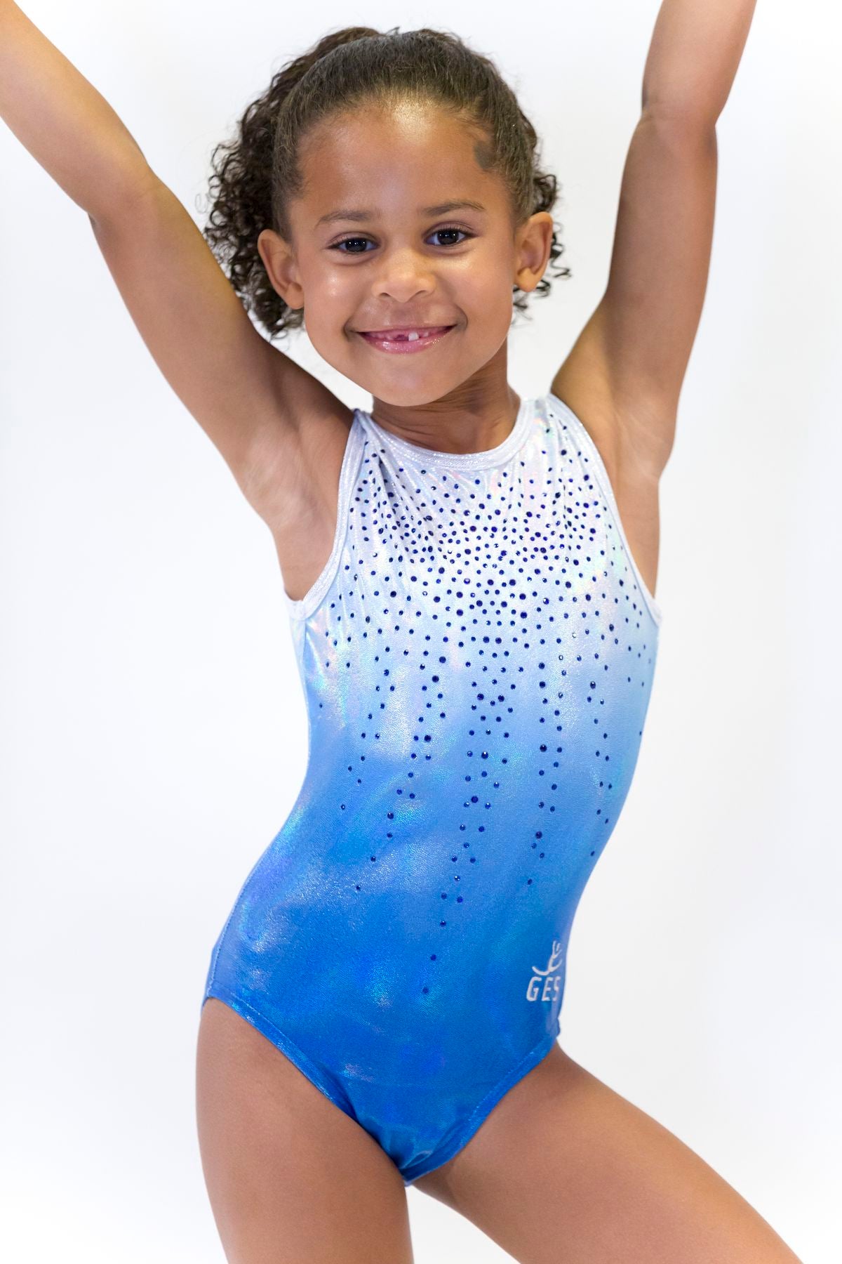 Azure Delight Sleeveless Girl Gymnastics Leotard – Gym Elite