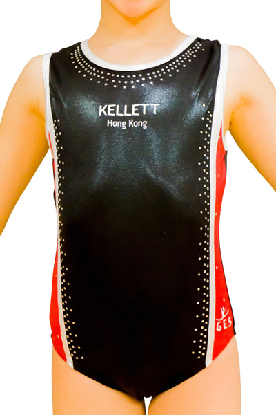 Kellett Girl Gymnastics Sleeveless Leotard