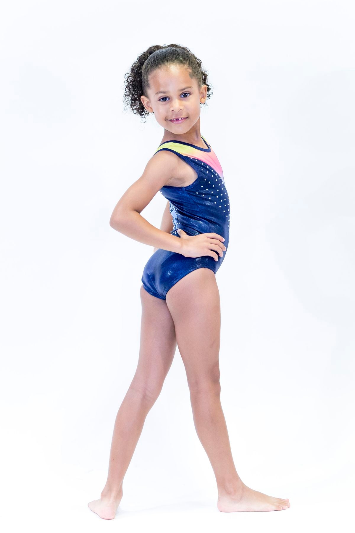Ruby Delight Sleeveless Girl Gymnastics Leotard – Gym Elite